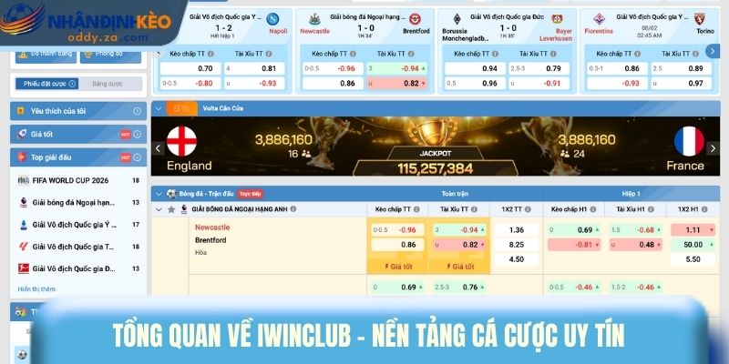 Iwinclub - Sân Chơi Cá Cược Thể Thao Uy Tín Hàng Đầu 1 Tổng quan về Iwinclub - Nền tảng cá cược uy tín