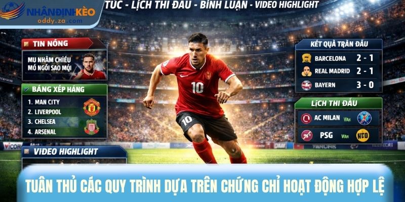 Chứng Chỉ Hoạt Động - Bảo Chứng Cho Uy Tín Và Chất Lượng 3 Tuân thủ các quy định dựa trên chứng chỉ hoạt động hợp lệ